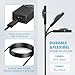 WENYAA 65W Surface Pro Laptop Charger Compatible with Microsoft Surface Pro 9 8 7 6 5 4 3 X Power Adapter,Surface Laptop 1 2 3,Compatible with Both Microsoft Surface Book Laptop/Tablet