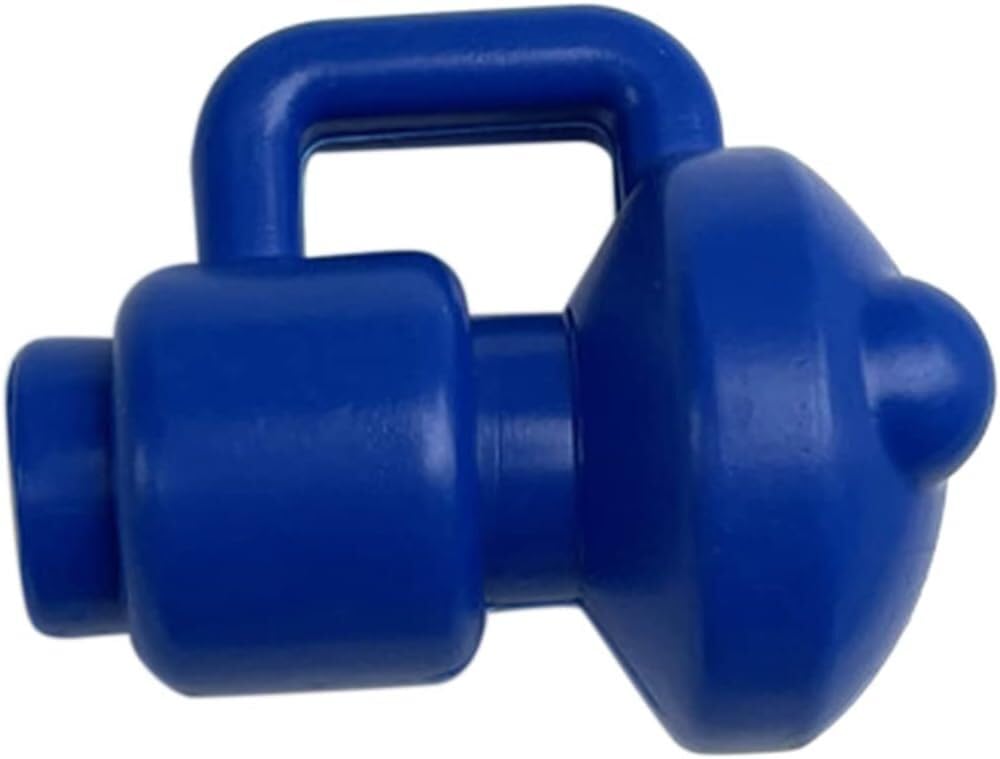 TFG - Ttfd 12 Pcs Trampoline Pole Cap, Blue Thickened Durable Universal Trampoline Enclosure Pole Cap, for Net Hook Trampoline Accessories(3.2cm)