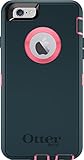 OtterBox DEFENDER SERIES Case for iPhone 6s & iPhone 6 (NOT PLUS) - (Case Only - Holster Not Included) Non-Retail Packaging - BLAZE PINK/DARK JADE