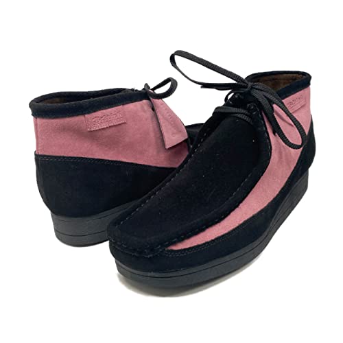 British Collection New Castle Men Cognac Leather and Suede Lace Up 12