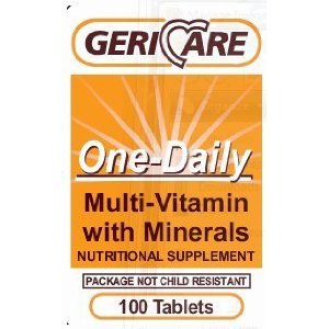 GeriCare MultiVitamin One Daily With Minerals A great Supplement