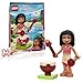 LEGO Disney MiniFigure - Moana (Red Skirt, Pink Flower) 41149