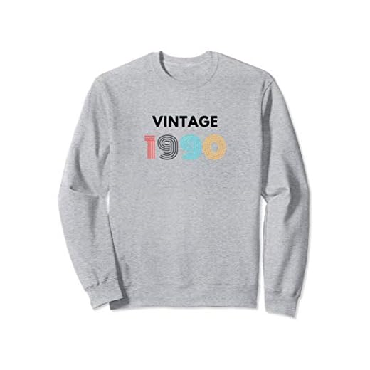 30 cumpleaños Vintage retro 1990 regalo para sus mujeres Sudadera