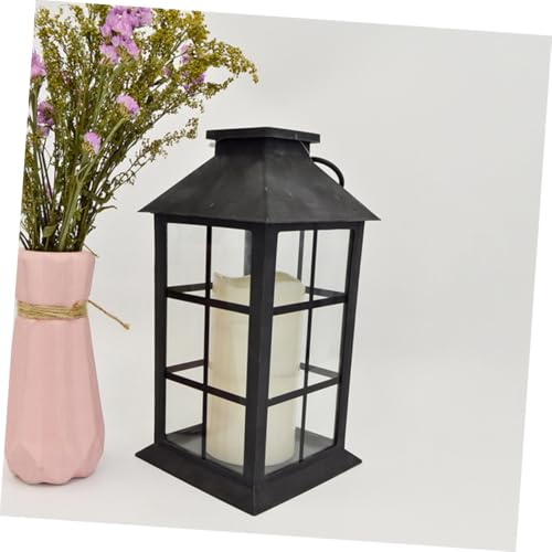 Linterna de vela electrónica WOONEKY para decoración de jardín y terrazas 6