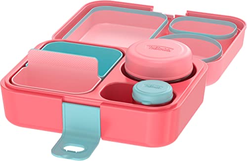 Kit de almacenamiento de alimentos Thermos Kids Freestyle de 8 unidades en rosa y melocotón 4