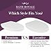 Round Toilet Seat BR620-00 White, Soft Close, Stain-Resistant and Easy to Clean, Fits All Toilet Brands; Premium Series by Bath Royale