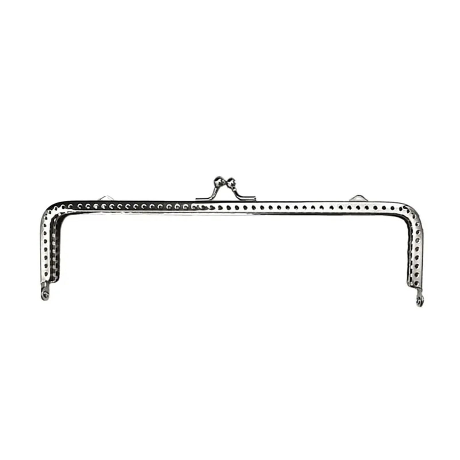 Metal Purse Frames, Metal Purse Frames, Kiss Lock Clasp, 6.5-20cm, DIY Craft(18cm-,18cm)
