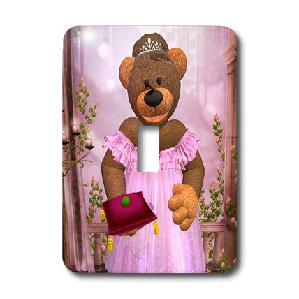 3dRose LLC lsp_28858_1 The Princess and The Pea, interruptor de palanca individual