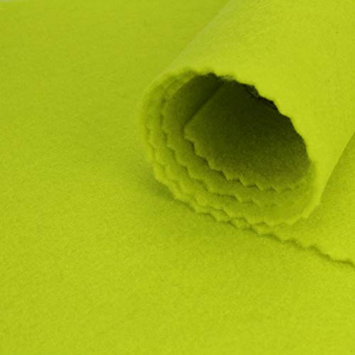 TELA FIELTRO ACRÍLICO COLORES LISOS 90cm DE ANCHO (AMARILLO
