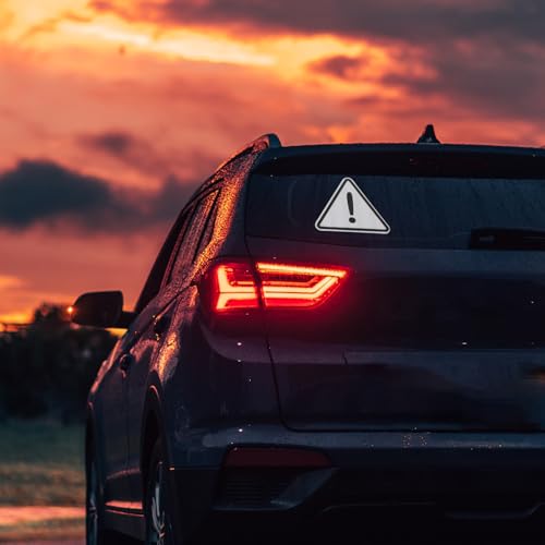 Señales Reflectivas Triangulares para Vehículos HEALLILY miniatura 5