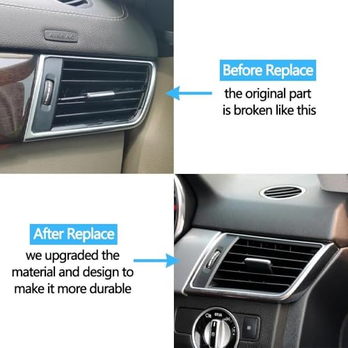 Rejilla de ventilación de aire para salpicadero de Benz W166 GLE y GLS 5