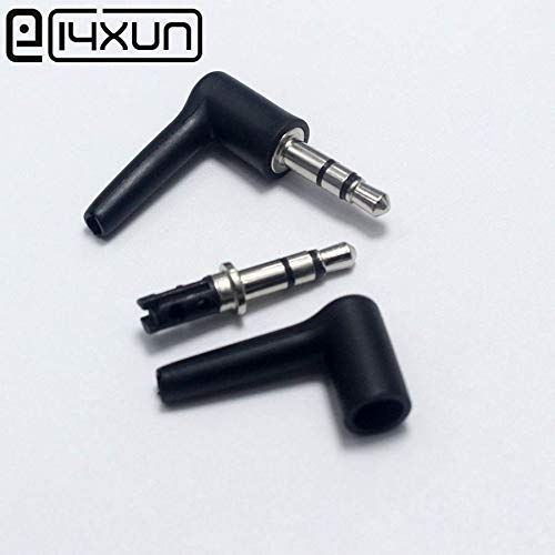 Buyme 10 Pcs 3.5Mm Jack 3 Poles 3.5Mm Male 90 Right Angle/LShaped