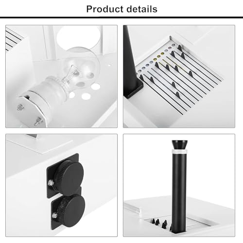 Colorímetro automático para pruebas de calidad de aceite vegetal, aumento de 1.9X, lectura mínima de 0.1, trayectoria óptica de cubeta de 10 mm