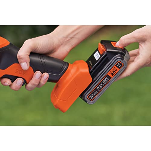 Black+Decker 20V Max* Powerconnect 3/8 In. Cordless Shear Shrubber Kit (Bcss820C1) #TOP6