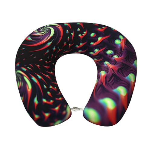 Almohada de espuma viscoelástica para cuello negro