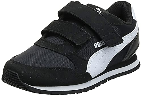 Tênis, PUMA, St Runner V2 Nl V Ps, Preto/Branco, 28, Meninos