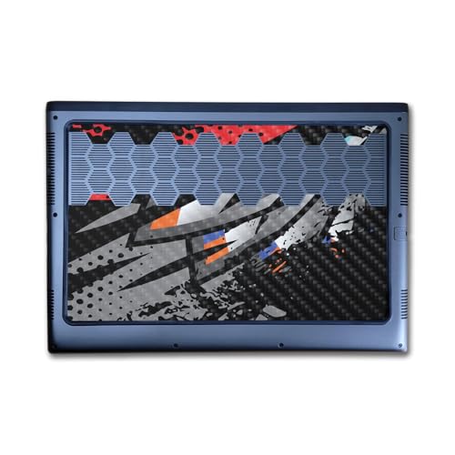 Image of Carbon Fiber Laptop Skin Compatible with Alienware M16 R2 (2024) - Blade Fan - Premium 3M Vinyl Protective Wrap Decal Cover - Easy to Apply | Crafted in The USA by MightySkins