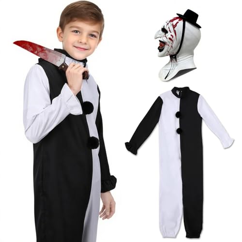 Disfraz infantil de payaso aterrador Pigmiss 130cm miniatura 2