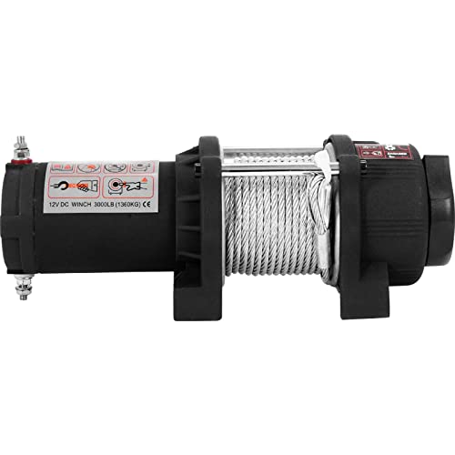 DOLUNTO Winche Eléctrico 12V para ATV SUV 3000LBS miniatura 4