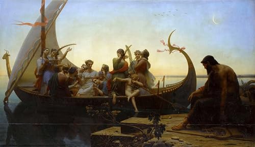 Impression d'art haut de gamme de l'œuvre Les Illusions perdues sur toile