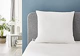 Irisette Noblesse Kopfkissen, Baumwolle, 80 x 80 cm, weiß, Öko-Tex zertifiziert, produziert nach deutschem Qualitätsstandard