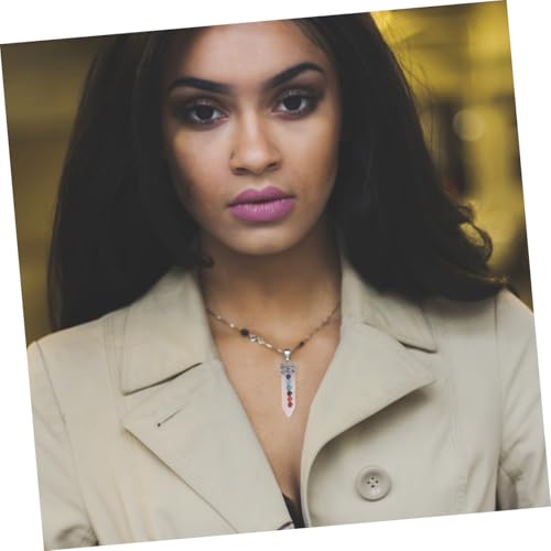 Collier pendentif pierre naturelle SHINEOFI : des bijoux féminins d'une élégance artisanale - 7