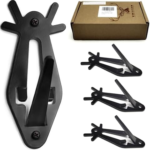 European Mount Skull Hanger, VMSIXVM Deer Skull Wall Mount Hanger for Hanging Deer Head, Pronghorn and Other Smaller Skulls, Deer Skull Hangers European Deer Mount Hanger European Skull Mount Hanger Cover