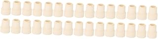 SOLUSTRE 30 Pcs Infusion Bottle Rubber Stopper Rubber Stopper Plugs Rubber Plugs Bottle Rubber Bung Tube Stopper Lab Bottle Stoppers Rubber Bottle Plugs Water Stopper Rubber Conical Keyhole
