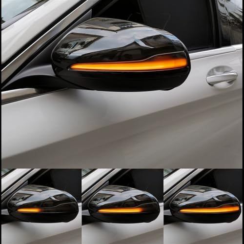 Intermitentes luces intermitentes dinámicas Benz Clase C W205 GLC W213 retrovisor 3