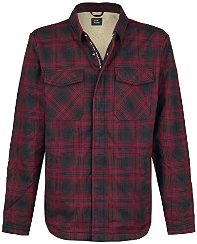 Vintage Industries Class Sherpa Jacket, red, M