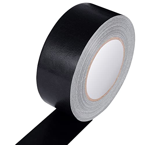 Image of Reniteco Black Duct Tape- 2 inches x 45 Yards, Waterproof & All-Weather, No Residue, UV Resistant, Heavy Duty for Car, Home & Outdoor Repairs, 1 Roll