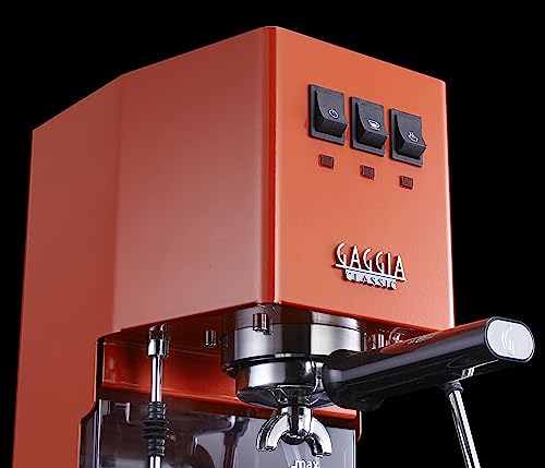 Gaggia RI9380/53 Classic Evo Pro Espresso Machine, Lobster Red, Small - Thumbnail 6