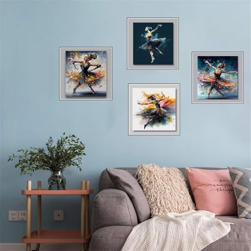 Diamond Painting Adulte Grand Format Anti-Stress Kit Complet 5D
