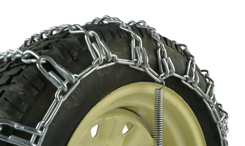 The ROP Shop 2 Link TIRE Chains & TENSIONERS 20x8x8 for MTD/Cub Cadet Lawn Mower Tractor - Thumbnail 6