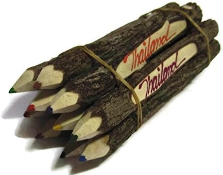 Branch & Twig Graphite Pencils, 10 Pcs, Approximately 12cm.