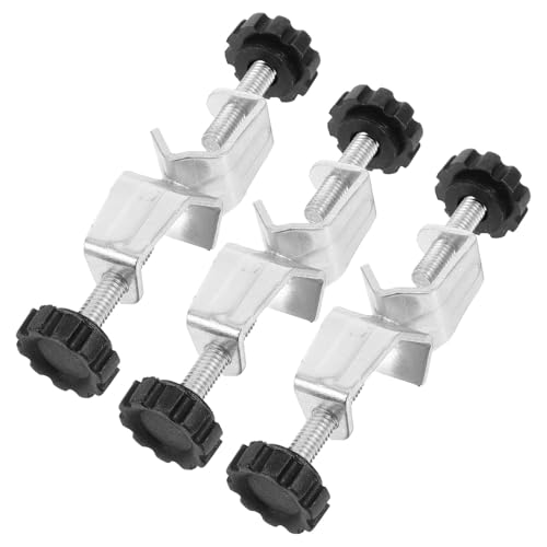 PLAFOPE 3PCS ���{�X�^���h �{�X�w�b�h�N�����v�z���_�[ ���ȓS�� �f���A���X�N�����[�\�� �����\�Ȏ������p�N�����v �Ȋw�����T�|�[�g ���猻��ɂ��œK