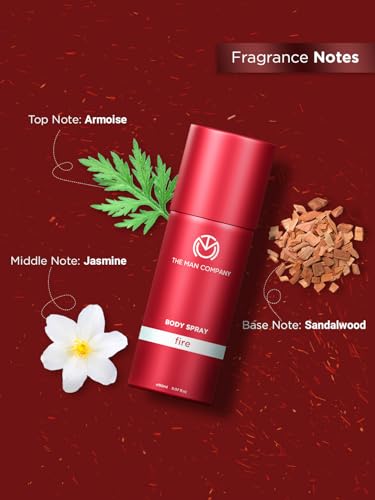 The Man Company Body Spray Combo Pack For Men, Blanc, Fire & Night | Long-Lasting Fragrance, Everyday Use Deo, 150ml (Pack Of 3) - Image 2