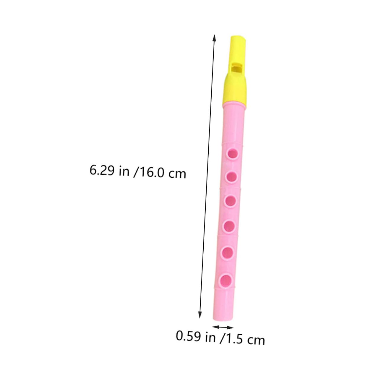 GALPADA 1set Beginner Clarinet Plastic Musical Instrument for Present for Developing Musical Skills for Birthdays and Holidays Random Color 10pcs