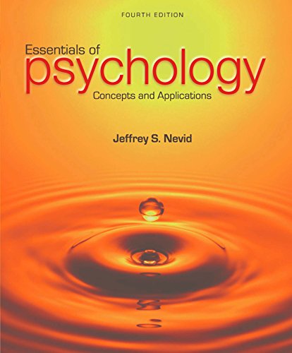 Essentials of Psychology: Concepts and Applications