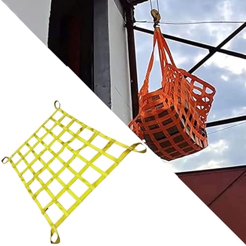 Filets de levage en nylon plat 1x1m pour charge de 300kg