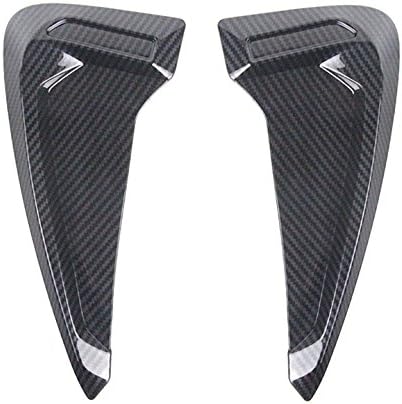 NULLA Plastic Carbon Look Car Front Fender Side Air Vent Cover Trim For BMW f30 f10 1 3 4 5 6 7 Series E90 E46 Audi A4 Jaguar XE XF Range Rover Honda Spirior Civic Subaru BRZ Shark Gills Sticker