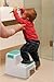 Dreambaby 2-Up Step Stool - Toddler Step Stool for Bathroom Sink and Kids Toilet Potty Training - Step Stools for Toddlers with Non-Slip Base and Carry Handles - Supports up to 90kgs Weight Capacity