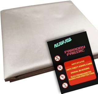 Faraday Cloth Faraday Fabric Copper - 43 x 78 Inch DIY Military Grade Material Signal Faraday Cage Faraday Blanket