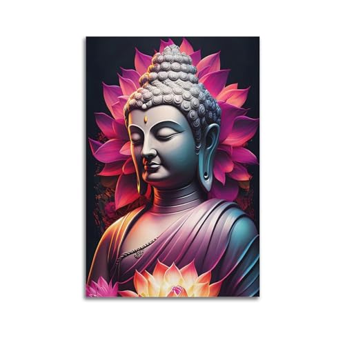 Poster zen Bouddha V16 pour transformer une chambre en havre de paix
