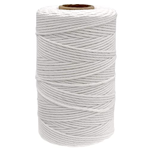 1312Feet White String Cotton Twine String for Craft/Kitchen/Butchers