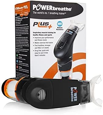 POWERbreathe Plus Medium Resistance Breathing Muscle Trainer