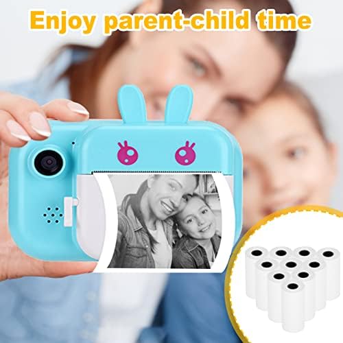 Kids Instant Camera Printer Paper, 10 Rolls Children's Instant Print Camera Refill Paper, School Supplies Crafts Student Tool for Portable Thermal Printing Camera