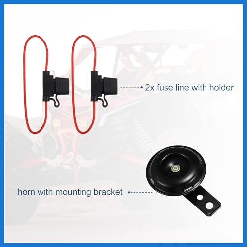 Kit clignotant LED UTV haute luminosité avec commande guidon et avertisseur - 7