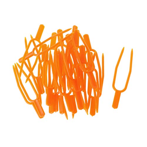 CADANIA garden tools 50pcs plant clip 匍匐 fixture fixture agricultural strawberry fork
