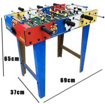 IRIS Soccer Foosball Table Heavy Duty Indoor Arcade Game, Size: 69 cm X 37 cm X 62 cm - Image 2 thumbnail
